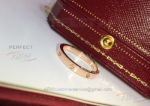 AAA Fake Cartier Love Ring Price - Pink Gold